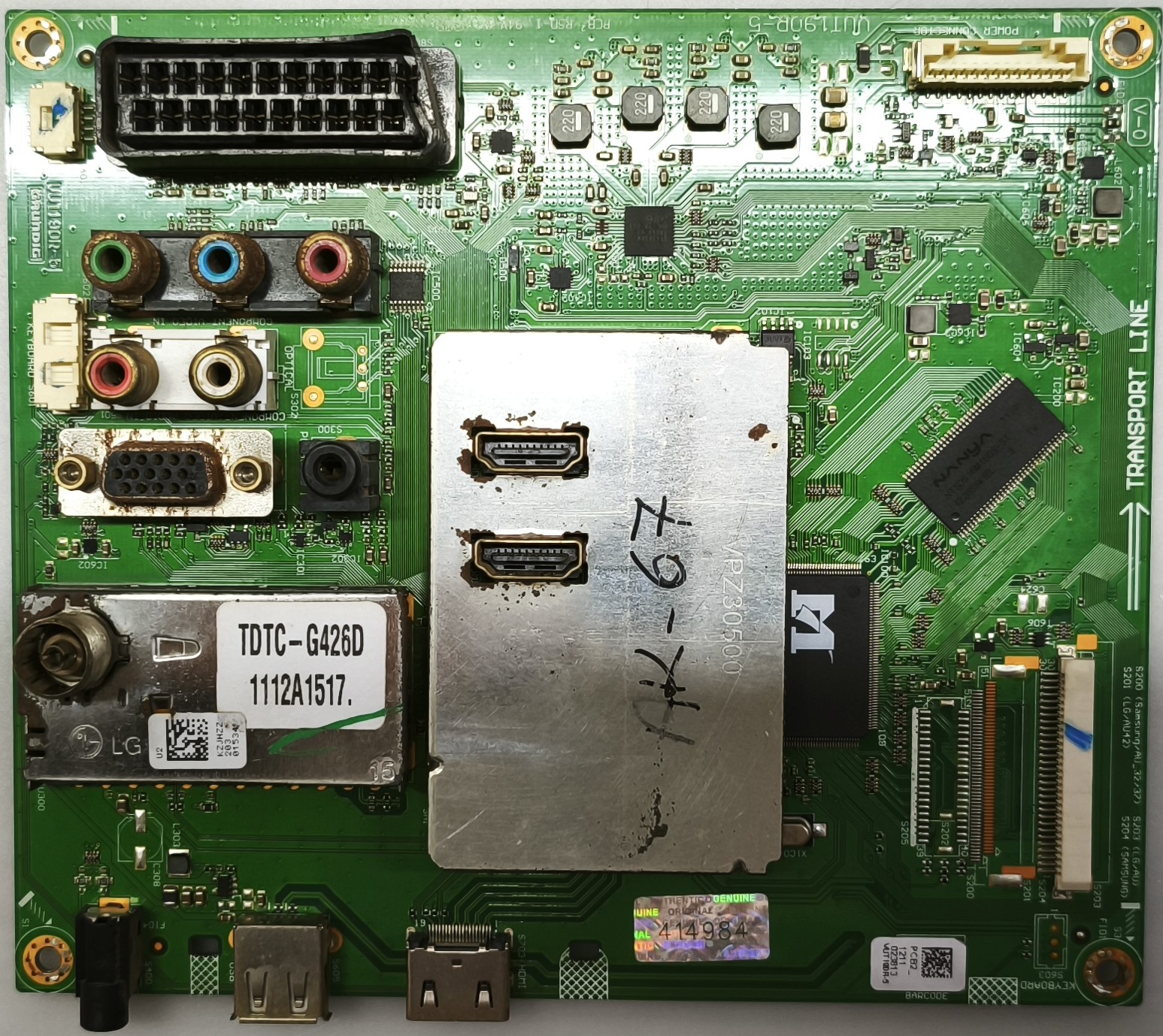 GRUNDIG GR32-113 FHD , VUT190R-5 , LZJHZZ