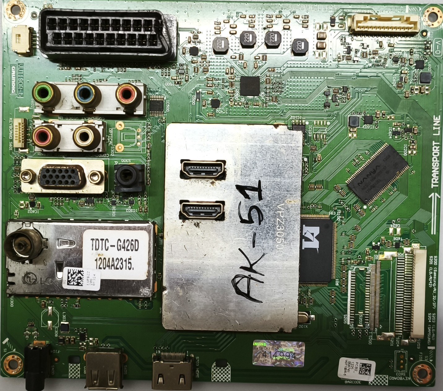 GRUNDIG G32-LCH-0B , VUT190R-5 , KUBBZZ